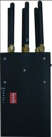 GSM / Blue Tooth GPS Signal Jammer 30dBm , Black 850mhz CDMA Jammer