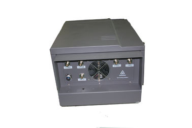 5 Antenna 250W High Power Jammer , GSM / 3G / WIFI Signal Blocker