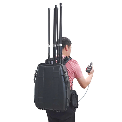 2000M Glonass Galileo GPS a lunga distanza 2.4G 5.2G 5.8G FPV Drone UAV Segnali backpack jammer