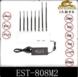 stampo del segnale Wifi/4G dell'emittente di disturbo del segnale di 34dbm GPS con 8 antenne